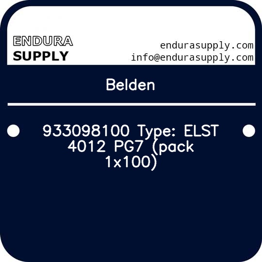 belden-933098100-type-elst-4012-pg7-pack-1x100