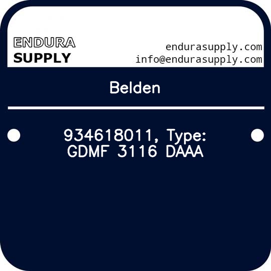 belden-934618011-type-gdmf-3116-daaa