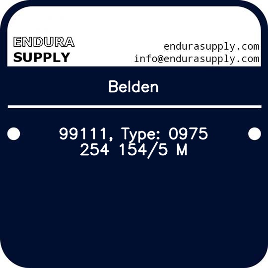 belden-99111-type-0975-254-1545-m