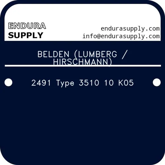belden-lumberg-hirschmann-2491-type-3510-10-k05