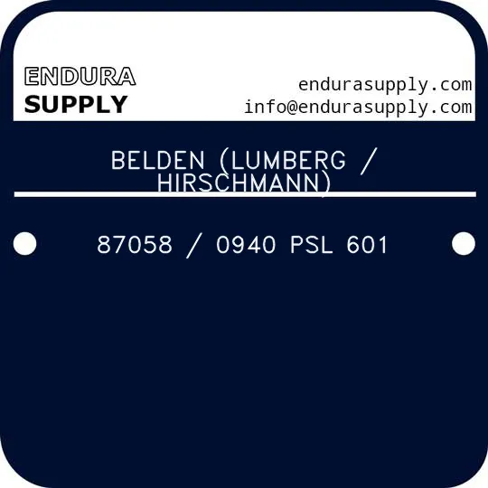 belden-lumberg-hirschmann-87058-0940-psl-601
