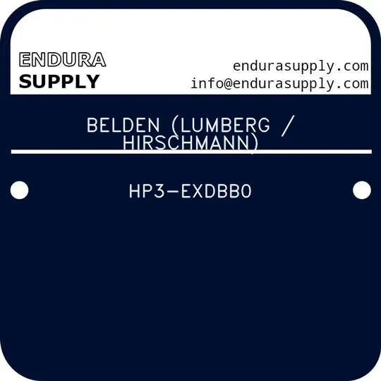 belden-lumberg-hirschmann-hp3-exdbb0