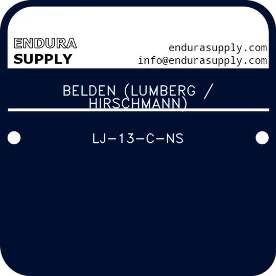 belden-lumberg-hirschmann-lj-13-c-ns