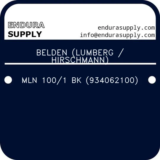 belden-lumberg-hirschmann-mln-1001-bk-934062100