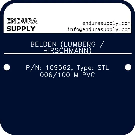 belden-lumberg-hirschmann-pn-109562-type-stl-006100-m-pvc