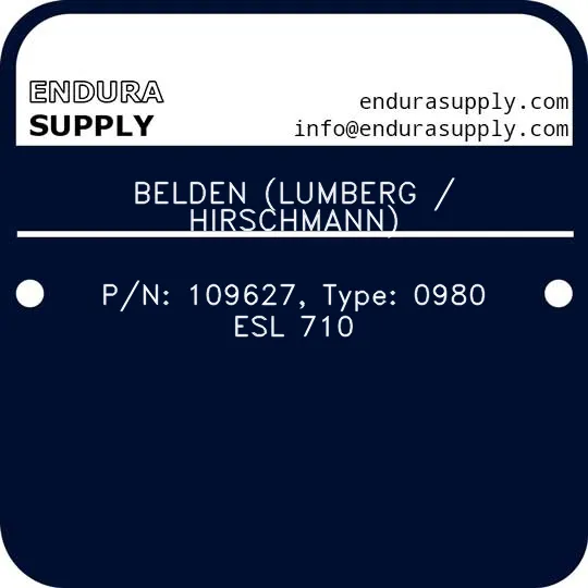belden-lumberg-hirschmann-pn-109627-type-0980-esl-710