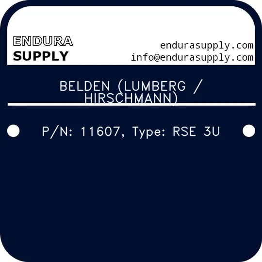 belden-lumberg-hirschmann-pn-11607-type-rse-3u