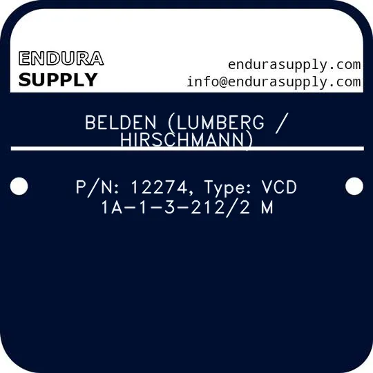 belden-lumberg-hirschmann-pn-12274-type-vcd-1a-1-3-2122-m