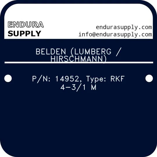 belden-lumberg-hirschmann-pn-14952-type-rkf-4-31-m
