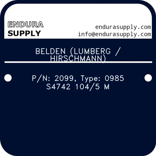 belden-lumberg-hirschmann-pn-2099-type-0985-s4742-1045-m