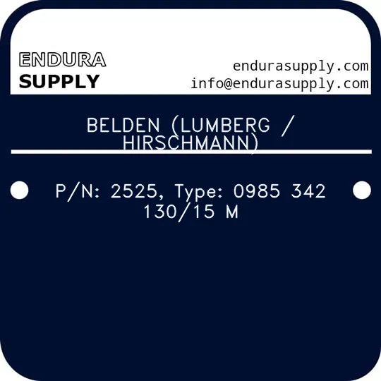 belden-lumberg-hirschmann-pn-2525-type-0985-342-13015-m