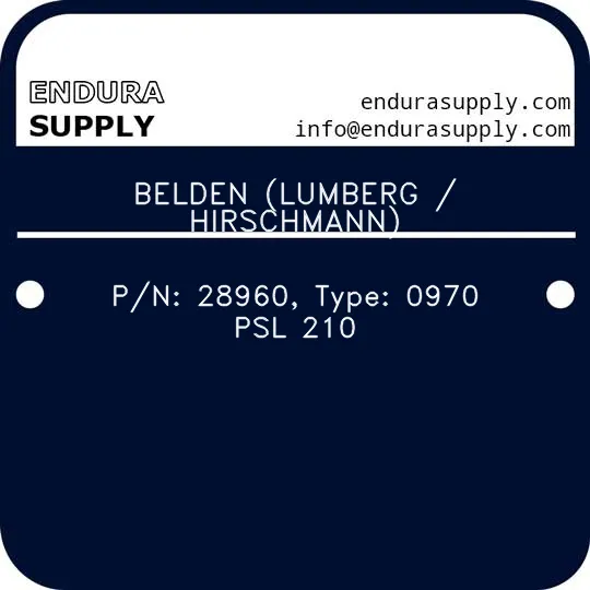 belden-lumberg-hirschmann-pn-28960-type-0970-psl-210