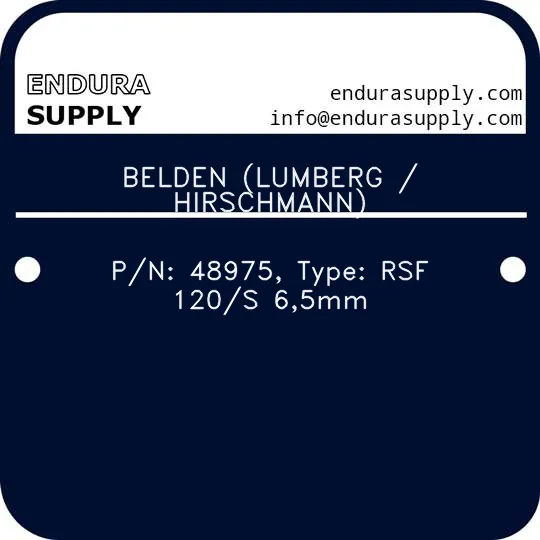 belden-lumberg-hirschmann-pn-48975-type-rsf-120s-65mm