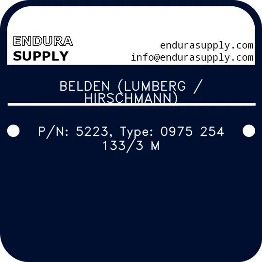 belden-lumberg-hirschmann-pn-5223-type-0975-254-1333-m