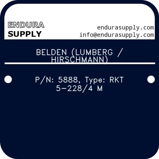 belden-lumberg-hirschmann-pn-5888-type-rkt-5-2284-m