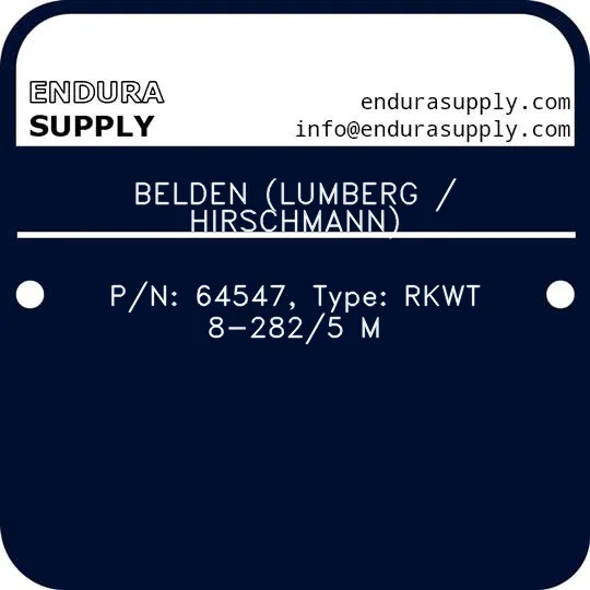 belden-lumberg-hirschmann-pn-64547-type-rkwt-8-2825-m