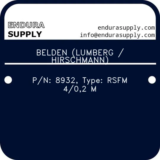 belden-lumberg-hirschmann-pn-8932-type-rsfm-402-m