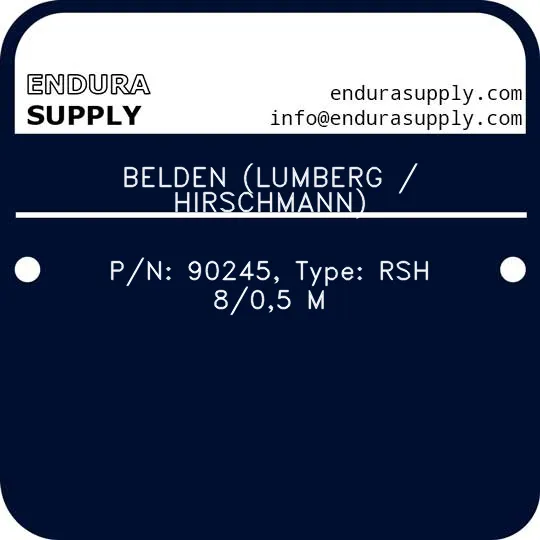 belden-lumberg-hirschmann-pn-90245-type-rsh-805-m