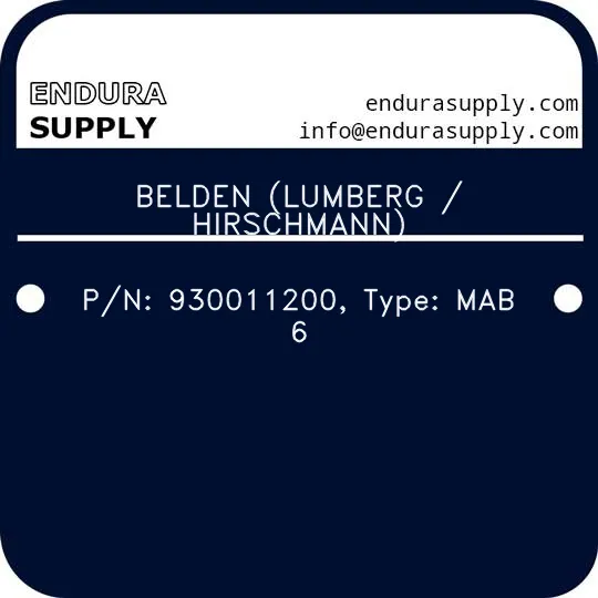 belden-lumberg-hirschmann-pn-930011200-type-mab-6