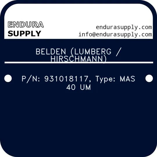 belden-lumberg-hirschmann-pn-931018117-type-mas-40-um