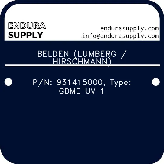 belden-lumberg-hirschmann-pn-931415000-type-gdme-uv-1