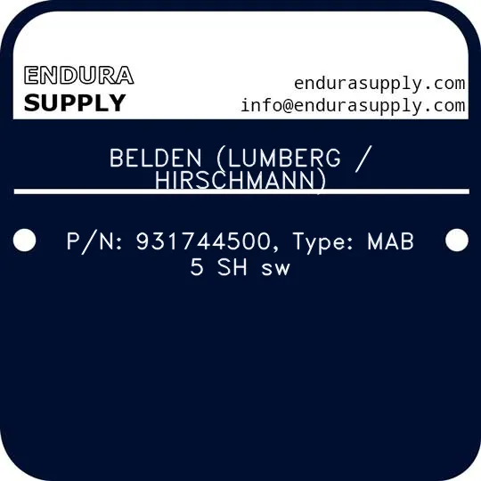 belden-lumberg-hirschmann-pn-931744500-type-mab-5-sh-sw