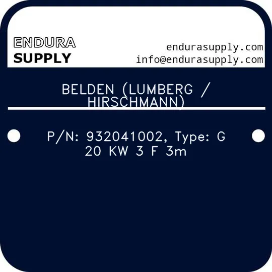 belden-lumberg-hirschmann-pn-932041002-type-g-20-kw-3-f-3m