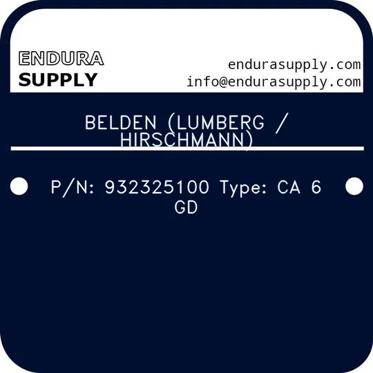 belden-lumberg-hirschmann-pn-932325100-type-ca-6-gd