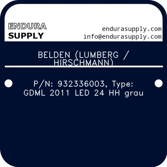 belden-lumberg-hirschmann-pn-932336003-type-gdml-2011-led-24-hh-grau