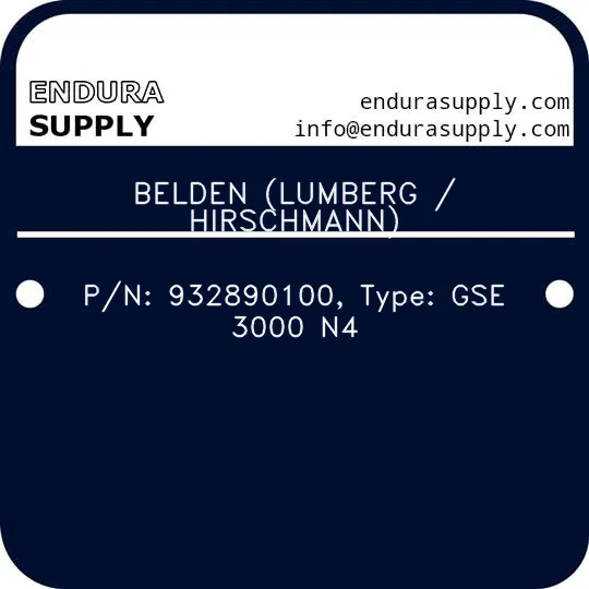 belden-lumberg-hirschmann-pn-932890100-type-gse-3000-n4