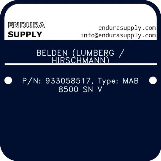belden-lumberg-hirschmann-pn-933058517-type-mab-8500-sn-v