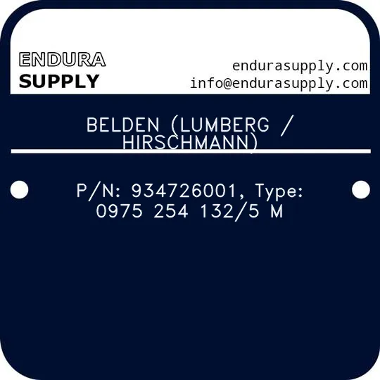 belden-lumberg-hirschmann-pn-934726001-type-0975-254-1325-m