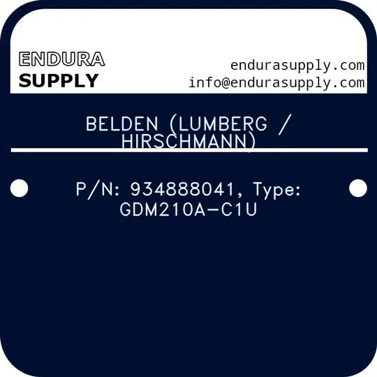 belden-lumberg-hirschmann-pn-934888041-type-gdm210a-c1u
