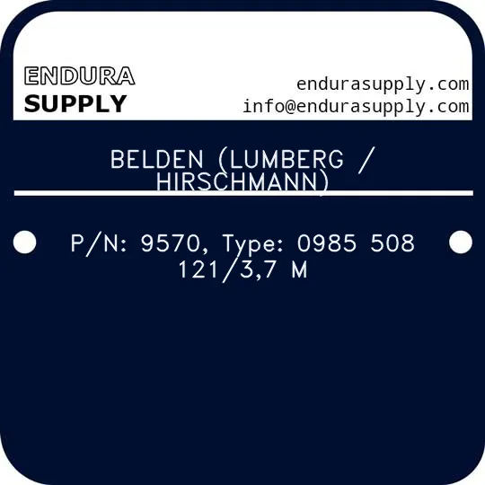 belden-lumberg-hirschmann-pn-9570-type-0985-508-12137-m