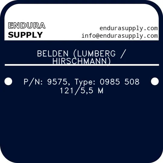 belden-lumberg-hirschmann-pn-9575-type-0985-508-12155-m
