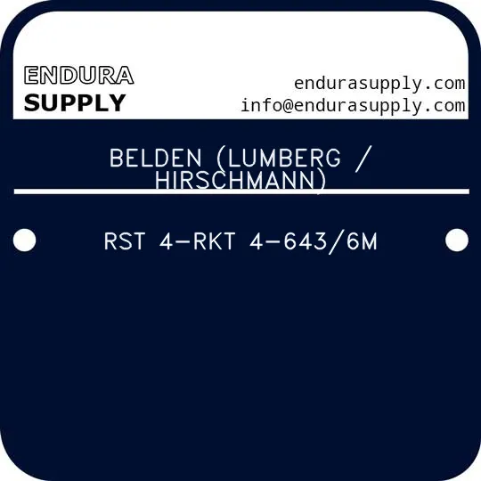 belden-lumberg-hirschmann-rst-4-rkt-4-6436m