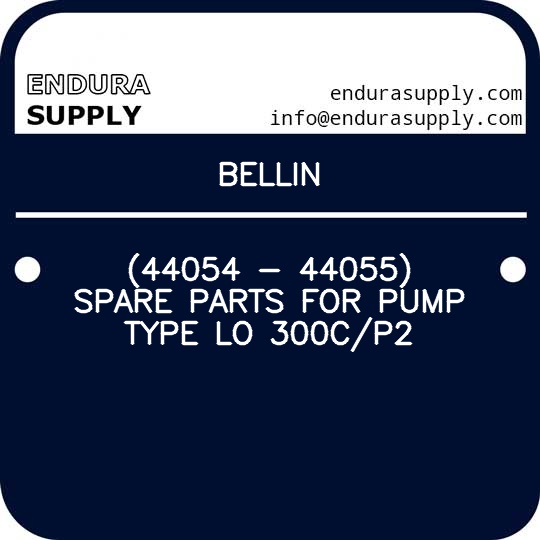 bellin-44054-44055-spare-parts-for-pump-type-lo-300cp2