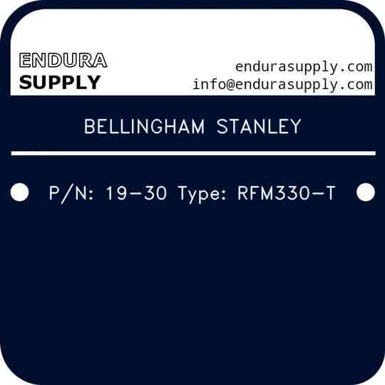 bellingham-stanley-pn-19-30-type-rfm330-t