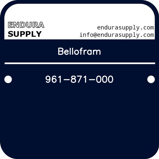 bellofram-961-871-000