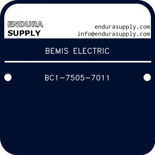 bemis-electric-bc1-7505-7011