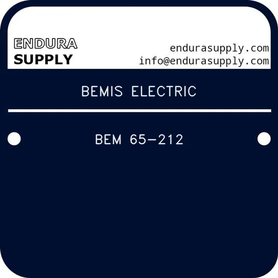bemis-electric-bem-65-212