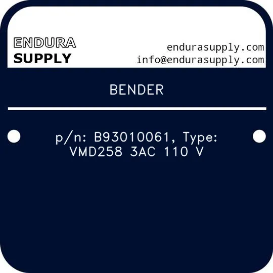 bender-pn-b93010061-type-vmd258-3ac-110-v