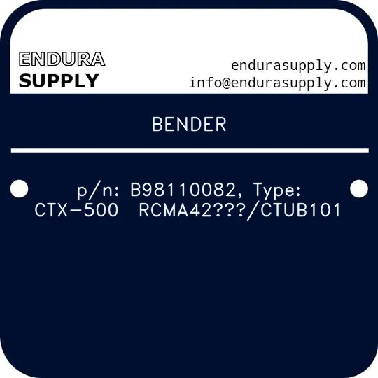 bender-pn-b98110082-type-ctx-500-rcma42ctub101