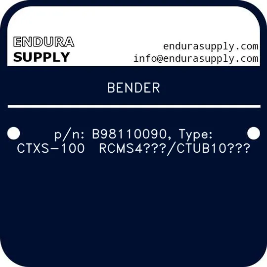 bender-pn-b98110090-type-ctxs-100-rcms4ctub10