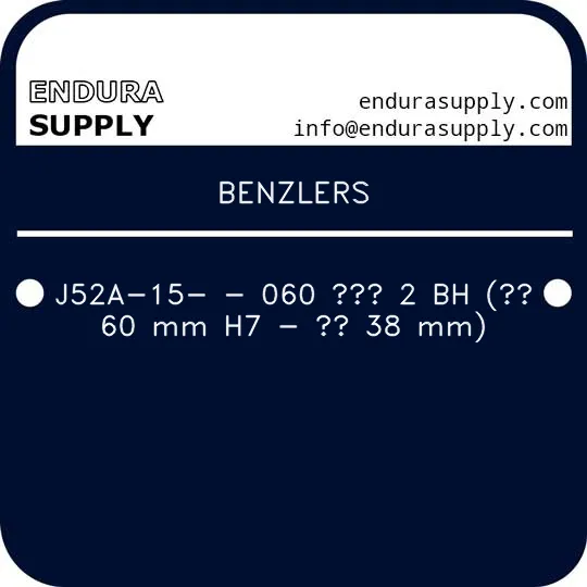 benzlers-j52a-15-060-2-bh-60-mm-h7-38-mm