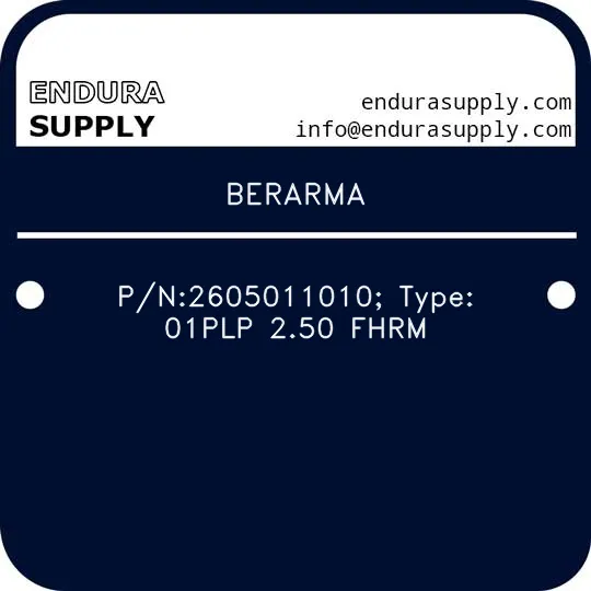 berarma-pn2605011010-type-01plp-250-fhrm