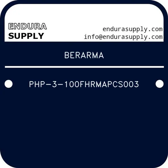 berarma-php-3-100fhrmapcs003