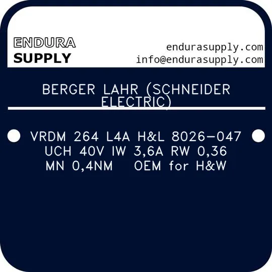 berger-lahr-schneider-electric-vrdm-264-l4a-hl-8026-047-uch-40v-iw-36a-rw-036-mn-04nm-oem-for-hw