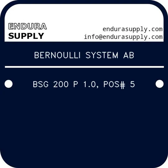 bernoulli-system-ab-bsg-200-p-10-pos-5