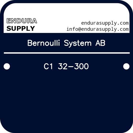 bernoulli-system-ab-c1-32-300